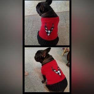 Adorable Reindeer Dog Sweater Sz